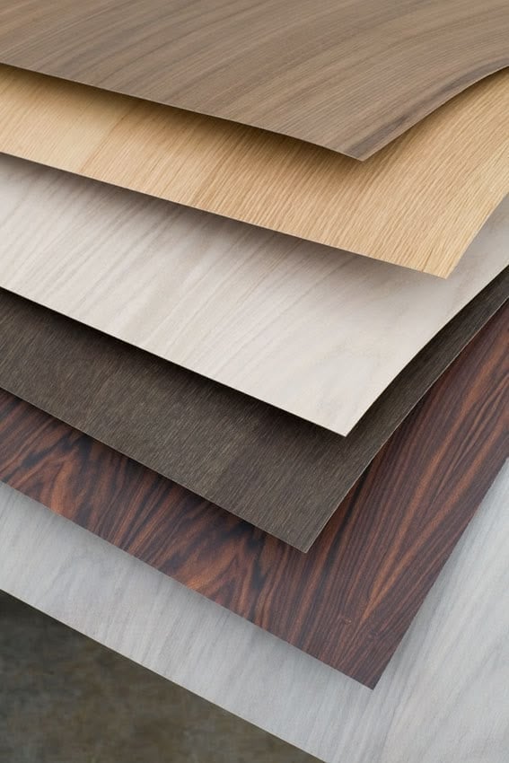Laminados en diferentes acabados de madera
